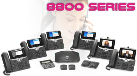 Cisco 8800 Series IP Phone