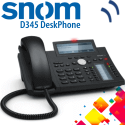 Snom-D345-IPPhone-Dubai-UAE