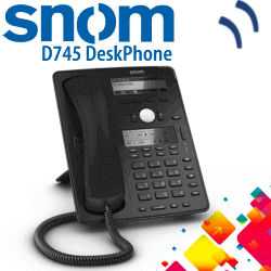 Snom-D745-IP-Phone-Dubai-UAE